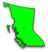 Map of BC