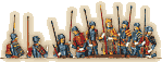 A legend of Camelot castle, king Arthur and Round Table knights.